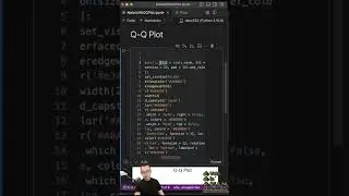 How to make a qq plot in python with matplotlib