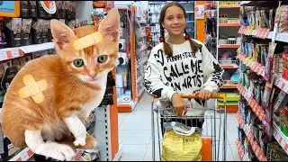 Sophia's adventures as she saved a kitten