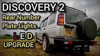Discovery 2 / L318 - Rear Number Plate Lights LED Upgrade