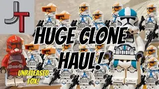 Clone Trooper Haul! LEGO 332nd, GCC & more!