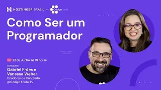 🔴 Como Ser um Programador (AO VIVO) 