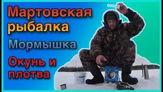 Рыбалка на мормышку в марте.Окунь и плотва.