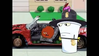 Meat Wad being pulled over by a “cop”