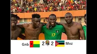 Guine Bissau 2 - 2 Moçambique