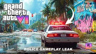 GTA 6 POLICE GAMEPLAY LEAKED DETAILS REVEALED!