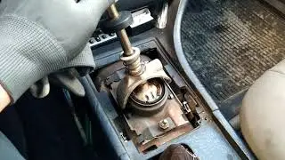Разьебанная кулиса ауди 100 C3