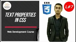 Text Property In CSS | Web Development Course | CSS Tutorial | Urdu/Hindi