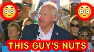Could Tim Walz Be Any MORE Embarrassing Than he was in Erie, Pennsylvania Today???