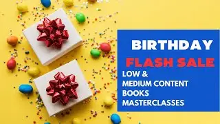 Birthday Bash For Low and Medium Content Books
