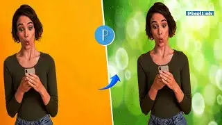 Pixellab Photo Editing Background Change | How to Change Background of Photo S42