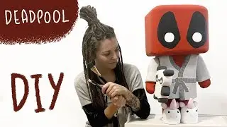 ДЭДПУЛ СВОИМИ РУКАМИ| Объемная фигура из пенопласта | DEADPOOL DIY