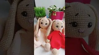 Iepurași în pijama, tutorial disponibil         #bunny #crochet #handmade #amigurumi #toys #pattern