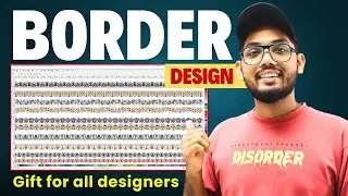How to Use & Download Boder Design in CorelDRAW || Border Design by Growthism
