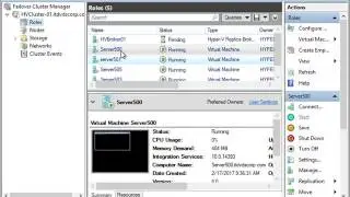 Exam 70-740 - Create a Replication Broker for Hyper-V Replica in a Cluster