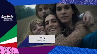 Postcard of Måneskin from Italy 🇮🇹 (Eurovision Song Contest 2021)