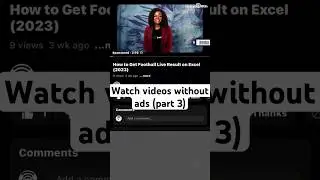 Watch videos on YouTube without ads (part 3). #iphone #diy #youtubetipsforbeginners