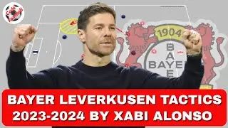 Bayer Leverkusen tactics by Alonso! (2023-2024 season)