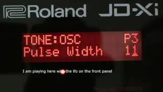 Creating sounds on the Roland JDXI crossover synth