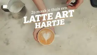Zo creëer je een Latte Art Hartje!
