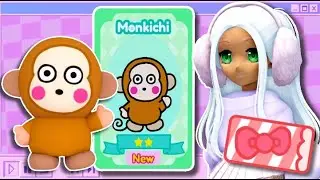 Monkichi Gacha Tixs Opening! | Roblox My Hello Kitty Cafe | MeowOfficial