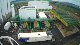 Timelapse de la construcción de la planta de hidrógeno verde de Puertollano (Ciudad Real).