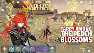 Tarry Among The Peach Blossoms Puzzle Guide Genshin Impact