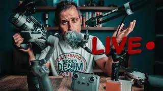 Live Thiago Rodrigues - Bate papo sobre Cameras, Drones e Equipamentos