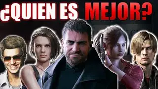 RESIDENT EVIL: Todos los Protagonistas del MEJOR al PEOR