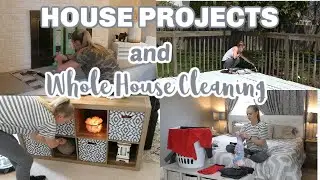 ✨CLEAN WITH ME 2020 | WHOLE HOUSE CLEANING MOTIVATION | WORKING ON HOUSE PROJECTS✨