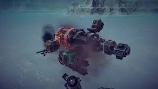 Besiege - very compact Gatling autoloader / компактный автомат заряжания схемы Гатлинга