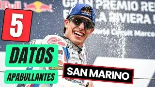 Las CIFRAS que nos deja el GP de SAN MARINO | MOTOGP