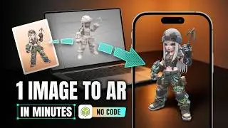 From Image to 3D to AR | Kivicube AI Model Generator Tutorial