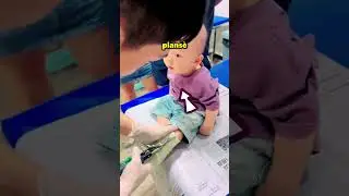 The doctor took the cast off this brave child 😱