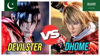 Tekken 8 ▰ Devilster (#8 JIN) Vs Dhome50hbk (#1 LEO) ▰ RANKED Matches!
