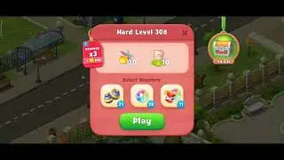 Gardenscapes Level 308 Walkthrough 