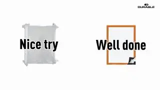 Duraframe® - Change signage easily | DURABLE