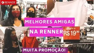 MELHORES AMIGAS NA RENNER ENCONTRANDO MUITA PROMOÇÃO😱| Isadora Quadros