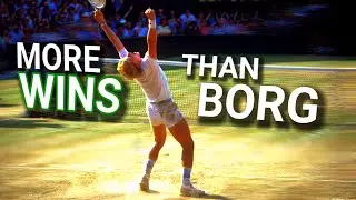 Most Grand Slam match wins at Wimbledon (winning titles or not)
