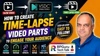 How to Create a Time-Lapse Video in VSDC | Speed Up Video Step-by-Step