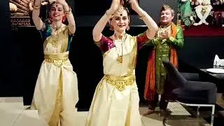 Impromptu Alarippu feat Guru Ji Sergey Zhuravlev | Bharatanatyam in Ukraine #bharatanatyam