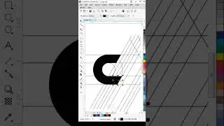 Create letter C+A Logo Design #logodesign #shortvideo