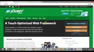 jQuery Mobil: Asp .Net, C# .Net(MasterPage), SQL Server - Parte1