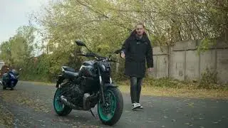 Стан мотоцикла yamaha mt07 пробіг 100км