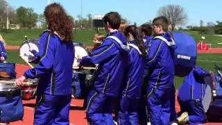 Riverfield Drumline at ISAS 2015