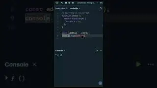 JavaScript Tricks | Currying In Javascript | #shorts #codingshorts