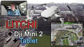 Dji Mini 2 + LITCHI + Tablet Samsung Galaxy Tab S2 + Waypoint Mission