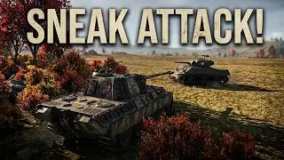 WT : German Pz.Kpfw. V Ausf. A Legendary Panther A sneaking behind enemy line