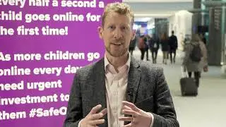 Iain Drennan at the Safe Digital Futures Event