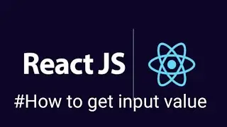 How to get the input value in react js