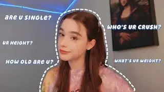 °˖✧ Q&A ✧˖° get to know me | what's my age? do I have a boyfriend? what's my weight? and more (☆ω☆)